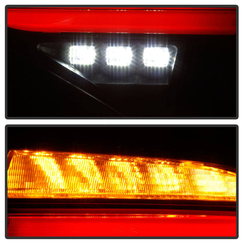 Spyder 5086747 Subara fits Impreza WRX Hatchback LED Tail Lights Seq Signal Blk