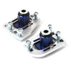 BBK  2525 Mustang Caster Camber Plate Kit - Silver Anodized Finish