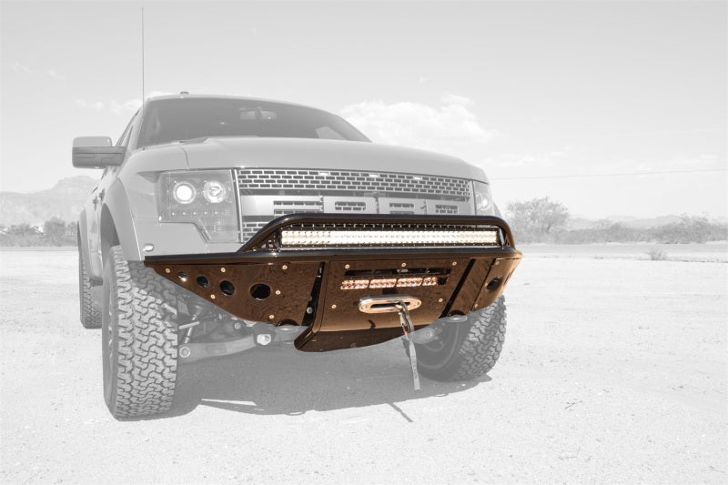 Addictive Desert Designs F012932450103 fits Ford 10-14 F-150 Raptor Stealth Front Bumper w/ Winch Mount