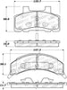 Stoptech 308.0215 Street Brake Pads