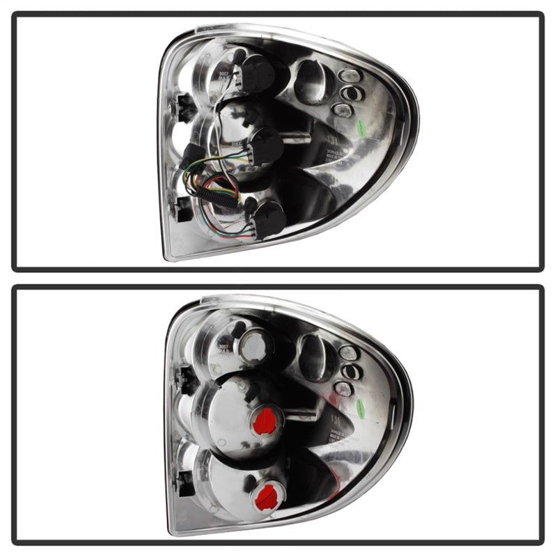 Spyder 5002211 fits Dodge 01-07 Caravan/fits Grand Caravan Euro Style Tail Ligh