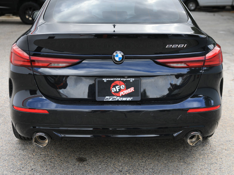 aFe 49-36355-C MACHForce XP Exhausts Axle-Back 21-24 fits BMW 228i 2.0T (SS w/ Carbon Tips)