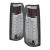 Xtune 9022432 Yukon Denali LED Tail Lights Chrome ALT-JH-CCK88-LED-C