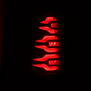 AlphaRex 14-21 Lexus GX470 Luxx-Series LED Tail Lights -Black