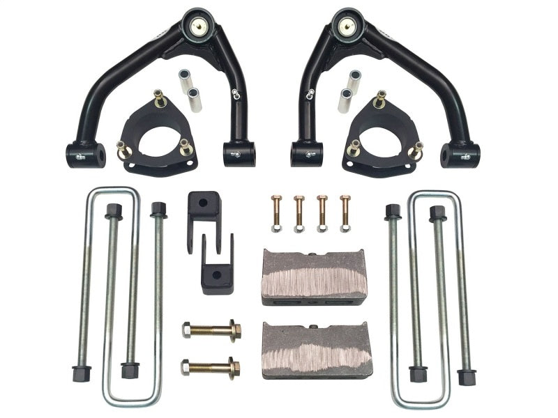 Tuff Country 14057 07-18 fits Chevy Silverado 1500 2wd 4in Lift Kit (w/1 Pc OE Cast Stl Up Arms No Shocks)