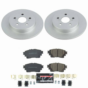 Power Stop 19-26 Toyota Corolla Rear Z23 Coated Brake Kit