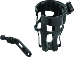 Kuryakyn 6485 Kuryakyn Reflex Drink Holder-Perch Mount Black