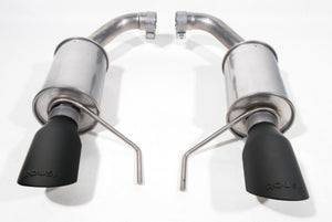 Roush 422333-BLK 2024 fits Ford Mustang GT/EcoBoost Dual Tip Axle Back Exhaust w/ Black Tips