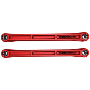 Camburg CAM-120032-RED fits Ford Bronco 21-23 KINETIK Series Rear Billet Lower Trailing Arm Kit (Red)