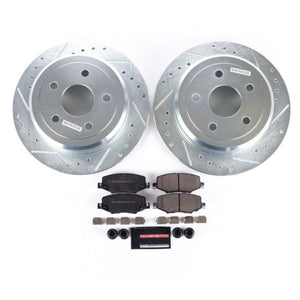 PowerStop K3090 fits Jeep 07-17 Wrangler Rear Z23 Evolution Sport Brake Kit