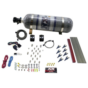 Nitrous Express 80010-12 fits GM LT1/LS1 Pro Piranha Nozzle Gas Nitrous Kit w/Co