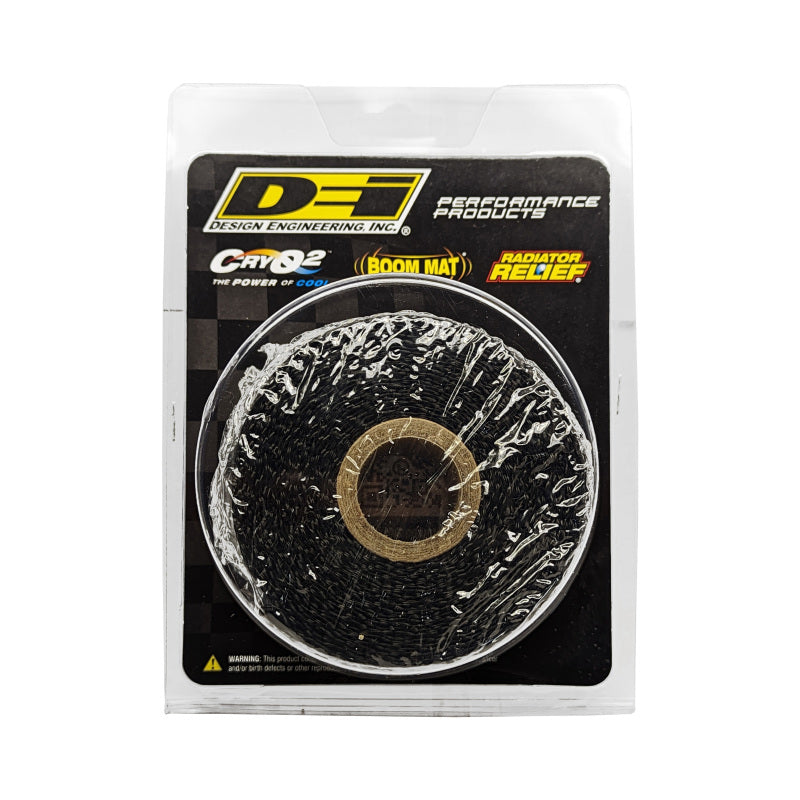 DEI  10005 Exhaust Wrap 2in x 15ft - Titanium - Black