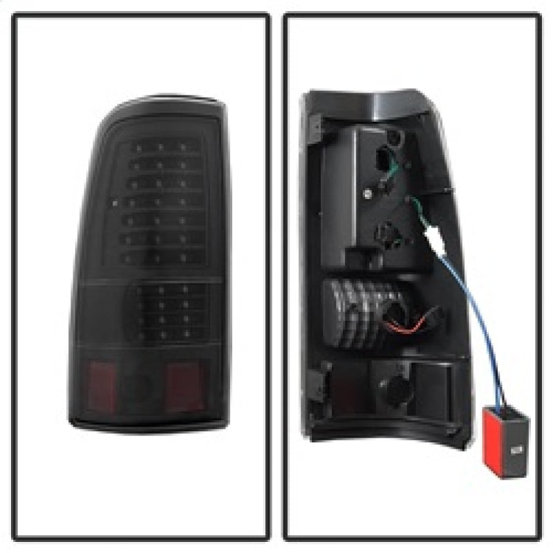 xTune 9037634 03-06 fits Chevrolet Silverado 1500 LED Tail Lights - Black (ALT-