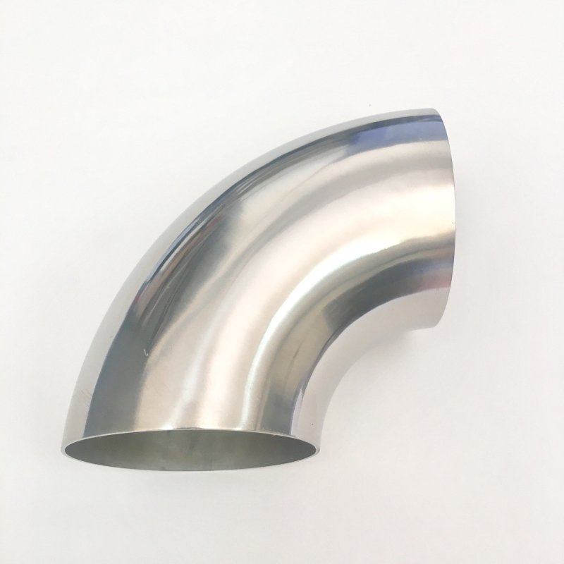 Ticon 101-06353-3112 Industries 2.5in Diameter 90 1.2D/3in CLR 1mm/.039in Wall Thickness Titanium Elbow