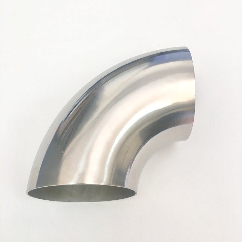 Ticon 101-04553-3110 Industries 1.75in Diameter 90 1D/1.75in CLR 1mm/.039in Wall Thickness Titanium Elbow
