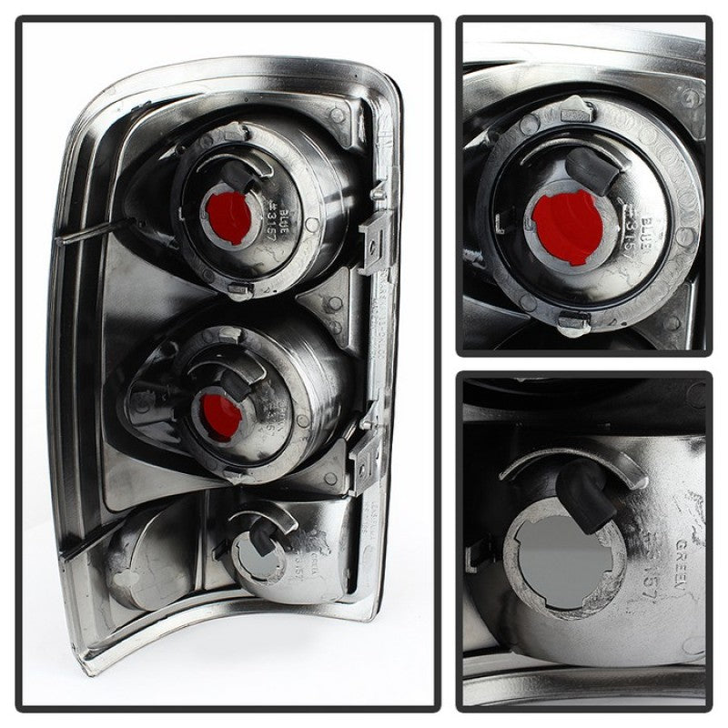 Spyder 5077998 fits Chevy 00-06 Suburban/Tahoe 1500/2500 Euro Style Tail Lights