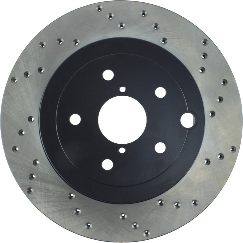 Stoptech 128.47030CL 08-17 Subaru WRX Cryo Drilled Sport Left Rear Rotor