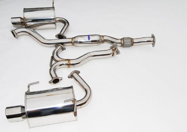 Invidia HS08SW4GT3 08-09 WRX Sedan Q300 Dual Stainless Steel Tip Cat-back Exhaus