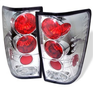 Spyder 5007032 fits Nissan 04-14 Titan Euro Style Tail Lights Chrome ALT-YD-NTI