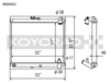 Koyo HH060642 86-88 fits Mazda RX-7 FC NA/Turbo (MT) Radiator