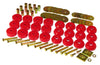 Prothane 7-145 fits Chevy Conv Impala / Belair Body Mount Kit - Red