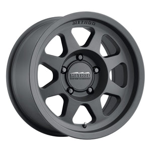 Method MR70177549530 MR701 17x7.5 +30mm Offset 5x108 63.4mm CB Matte Bla