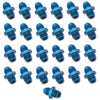 Russell 660358 Performance -6 AN Flare Union (Blue) (25 pcs.)