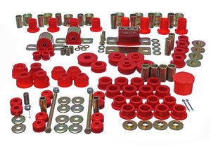 Energy Suspension 3.18123R 63-82 fits Chevrolet Corvette Red Hyper-flex Master Bushing Set