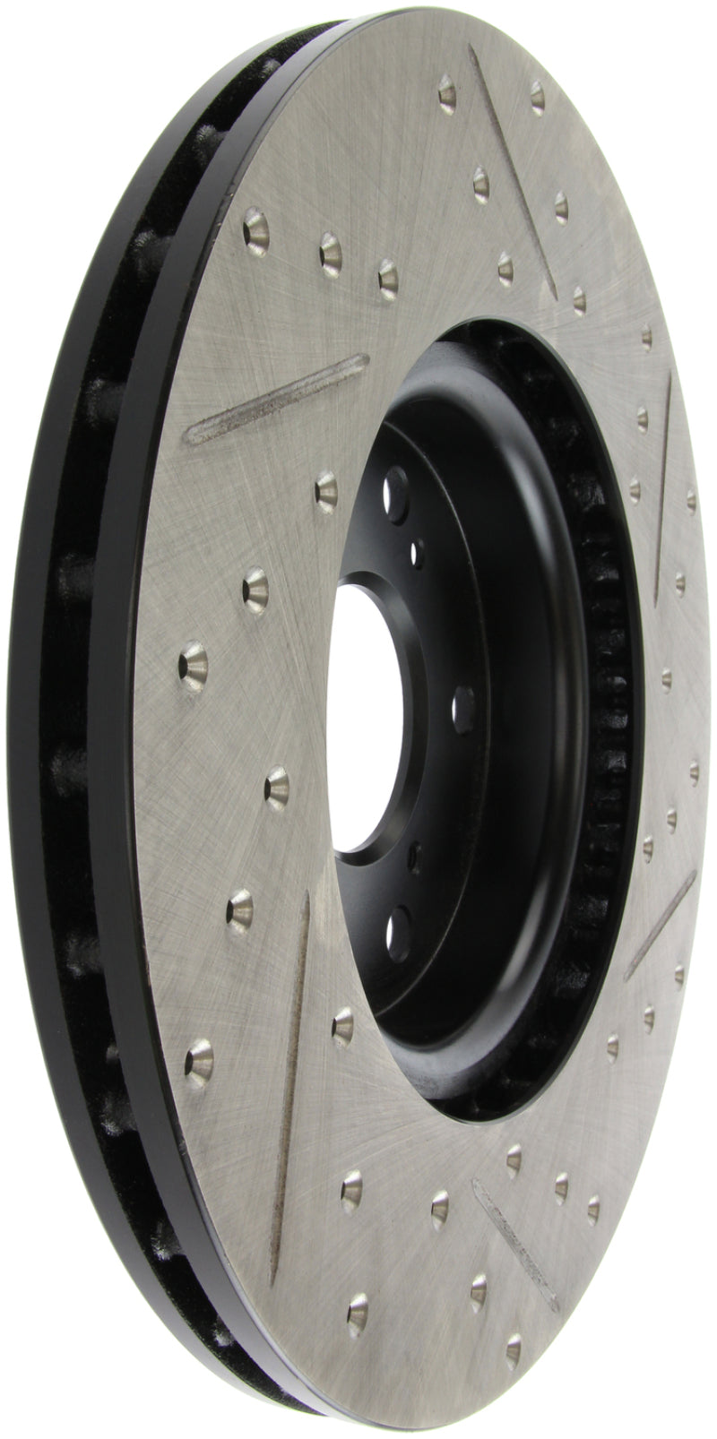 Stoptech 127.40062R 04-08 fits Acura TL (Brembo Caliber) SportStop Slotted & Drilled Right Front Rotor