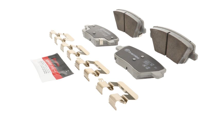 Brembo OE P30112N 19-22 fits Hyundai Veloster N Rear NAO Brake Pad