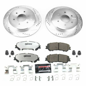 PowerStop K7874-36 17-19 fits Nissan Titan Rear Z36 Truck & Tow Brake Kit