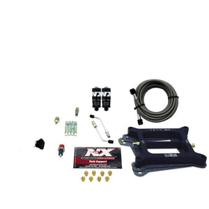 Nitrous Express 40040-00 4150 Hitman 4-BBL Nitrous Kit (100-200HP) w/o Bottle