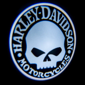 ORACLE Lighting 3211-504 Oracle Door LED Projectors - Harley-Davidson Skull - Harley-Davidson Skull