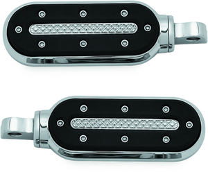 Kuryakyn 7031 Kuryakyn Heavy Industry Pegs With Adapters Chrome