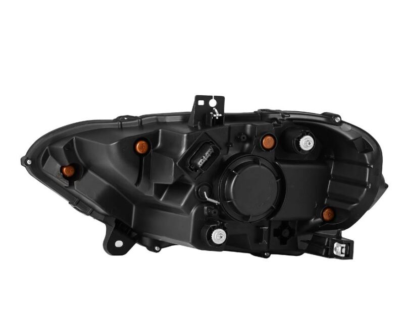 AlphaRex 880264 18-20 fits Ford Mustang NOVA LED Proj Headlights Black w/Acti