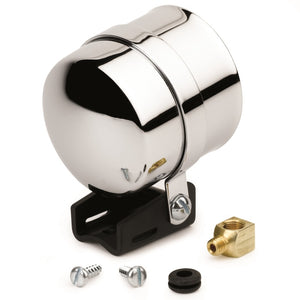 AutoMeter 3201 Autometer Black 2 5/8 Inch Pedestal Gauge Mount w/ Chrome Cup