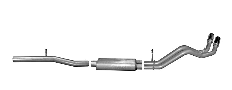 Gibson  5656 fits Chevrolet 15-18 Silverado 1500 LS 5.3L 3in/2.25in Cat-Back Dua