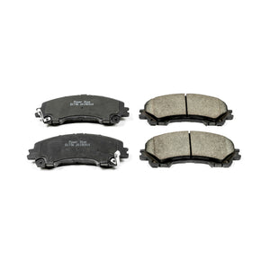 PowerStop 16-1736 14-19 fits Infiniti Q50 Front Z16 Evolution Ceramic Brake Pads