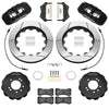 Wilwood 99-02 Nissan Skyline Aerolite 6R Front BBK w/ 14in Slotted Rotors & Flexlines - Black