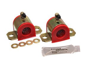 Energy Suspension 8.5128R 03-06 fits Toyota Corolla/Matrix Red 24mm Front Sway Bar Bushing Set (Greaseable Frame