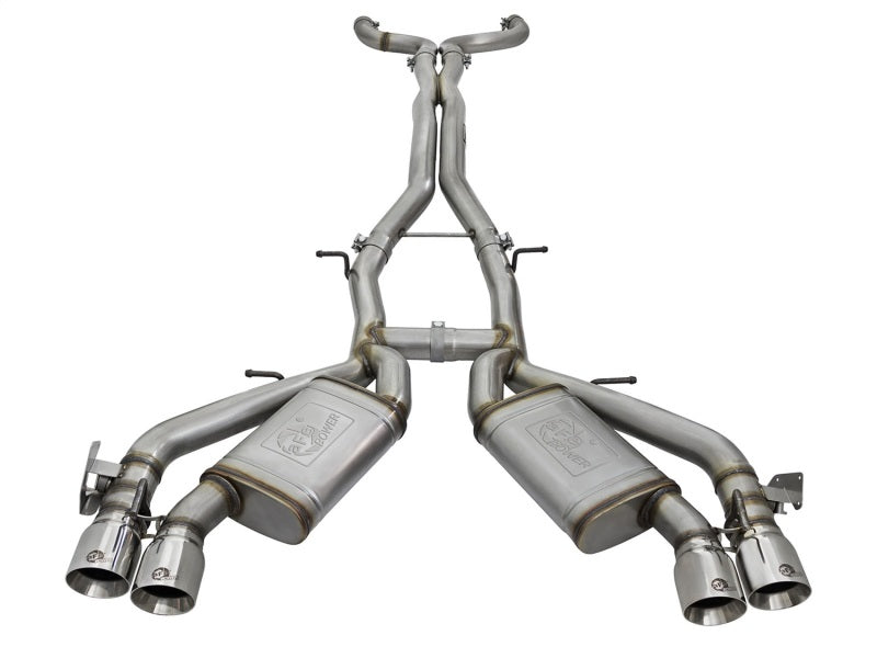 AFE 49-34069-P rce XP 3in 304 Stainless Steel Cat-Back Exhaust 16-17 fits Chevy