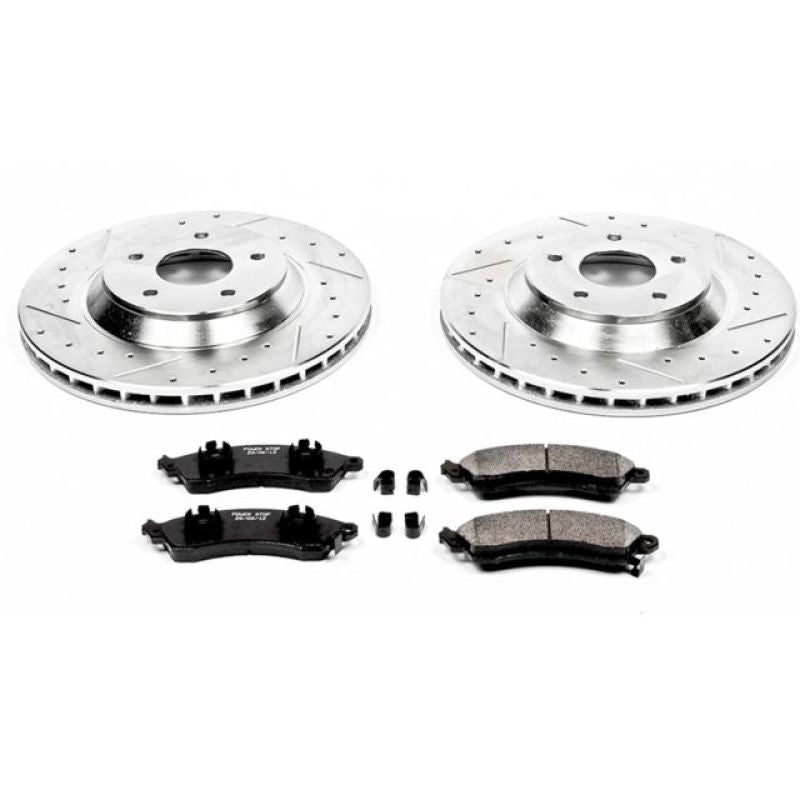 PowerStop fits Chevrolet 88-96 Corvette Front Z23 Evolution Sport Brake Kit