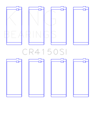 King CR4150SI fits Toyota Ford ZETEC 1.6L/1.8L/2.0L Performance Rod Bearing Set