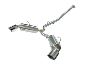 AFE 49-36023-1P  17-20 BRZ/FRS/86 2.5in 304 Stainless Steel Cat-Back Exhaust
