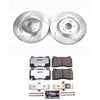 PowerStop K4551 26 08 fits Mitsubishi Lancer Front Z26 Street Warrior Brake Kit