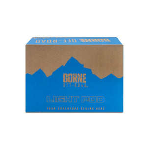 Borne Off-Road BNLT-BR-21-DT2F 21+ fits Bronco Light Pods 2pc Ditch 3x3 Flood