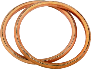 Bikers Choice 491252 66-84 Shovelhead Choice Round Copper Exhaust Gaskets Pr