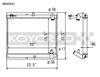 Koyo HH060643 fits Mazda RX-7 1.3L Late FC Chassis Turbo & Non Turbo Radiator