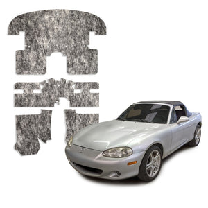 DEI  50295 fits Mazda 90-05 Miata NA & NB Under Carpet Interior Insulation Kit -