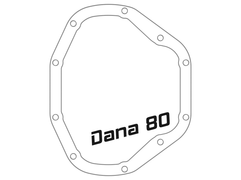 AFE 46-70030 ifferential Cover (Raw; Street Series); fits Dodge Diesel Trucks 9